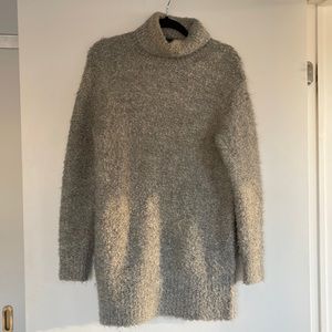 Aritzia Wool Turtle Neck Sweater Dress